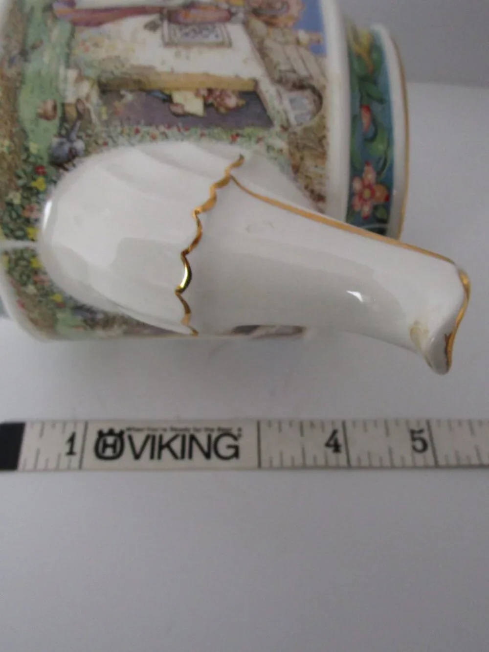small porcelain teapot